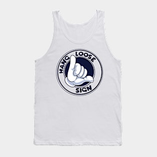 Hang Loose Sign Tank Top